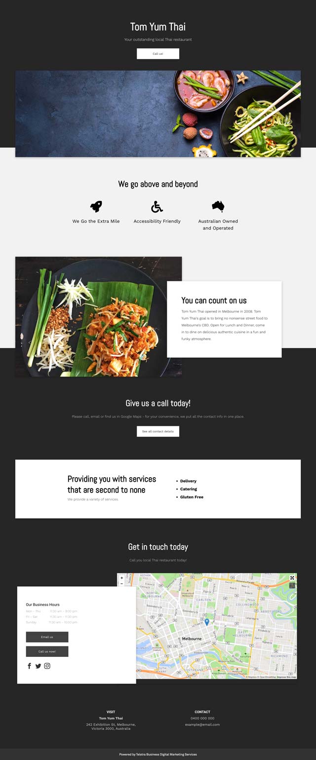 A Thai website